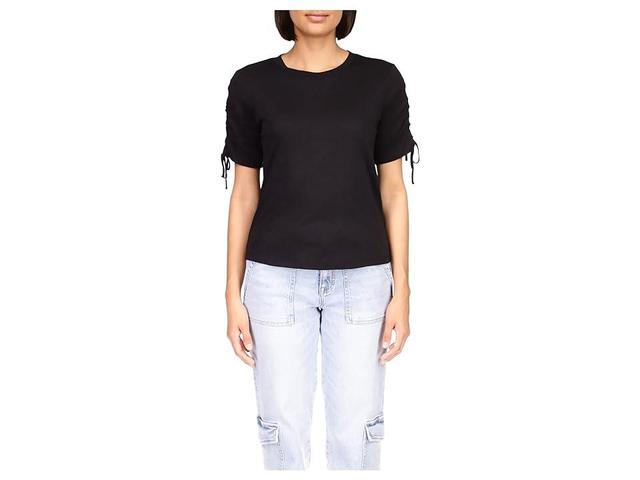 Sanctuary Peekaboo Sleeve Tee Women's Clothing Product Image