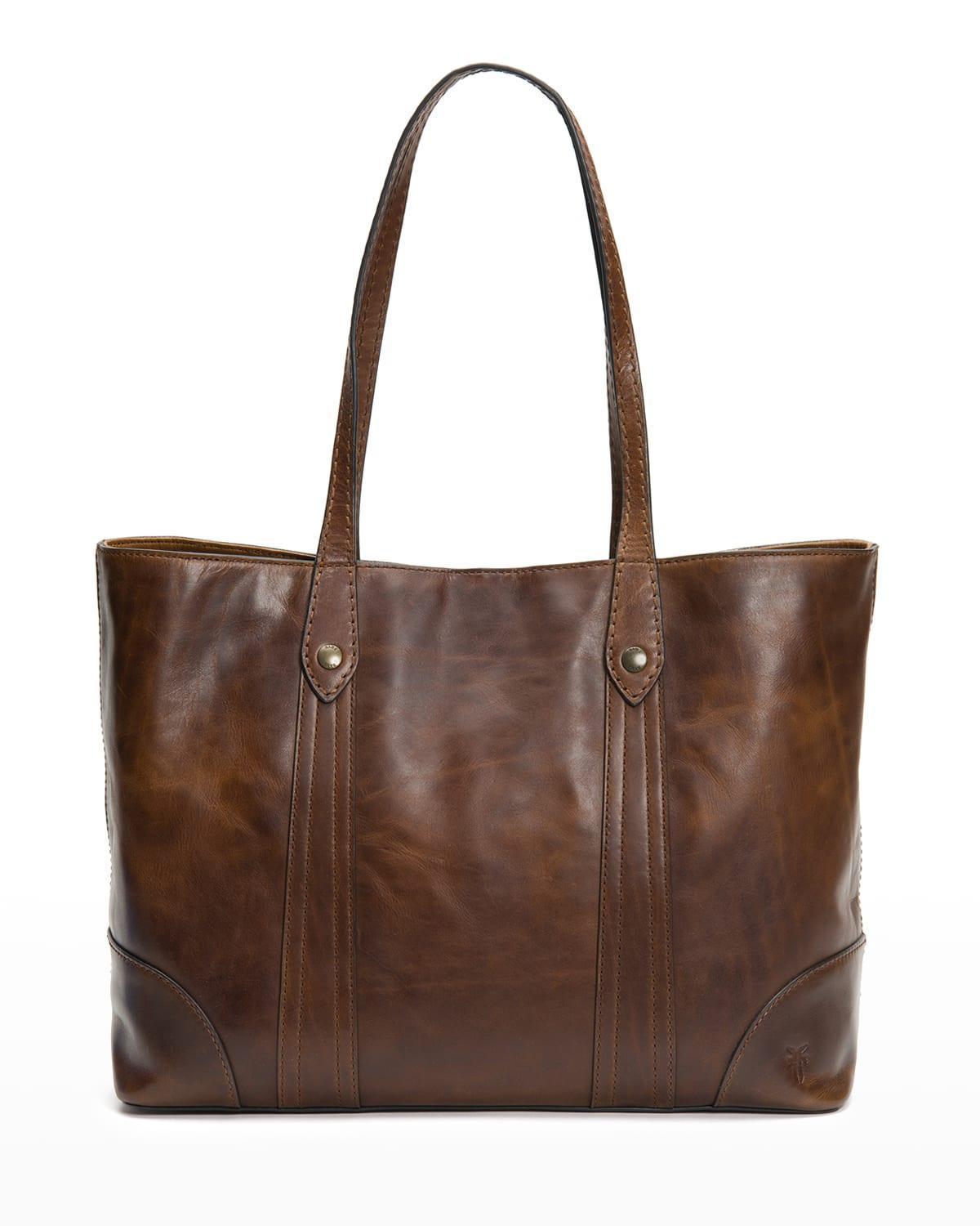 Frye Melissa Washed Leather Shopper Tote Bag Product Image