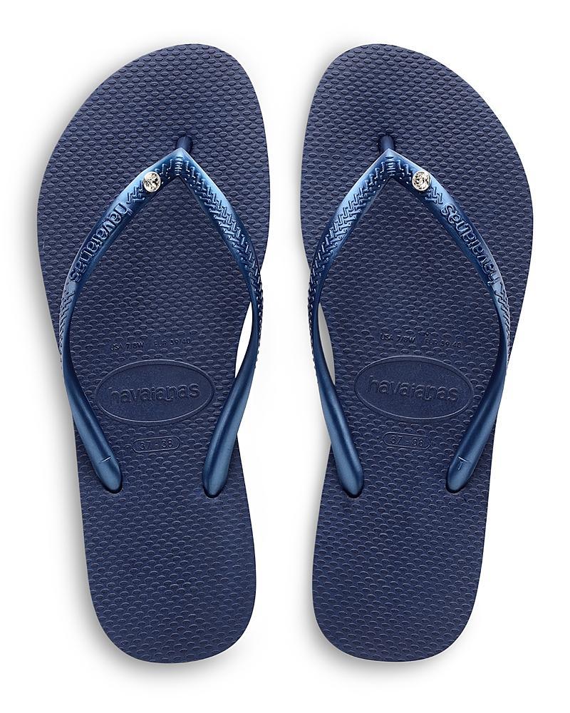 havaianas Womens Slim Crystal Ii Flip Flop Sandals Product Image