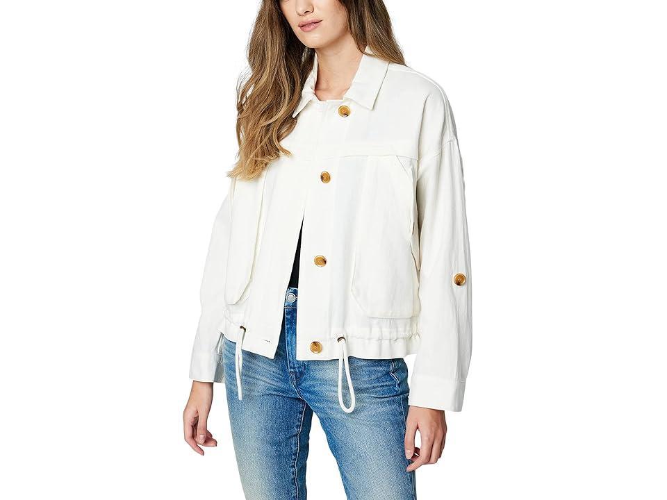 Blank NYC Linen Utility Jacket in Great Catch (Great Catch) Women's Clothing Product Image