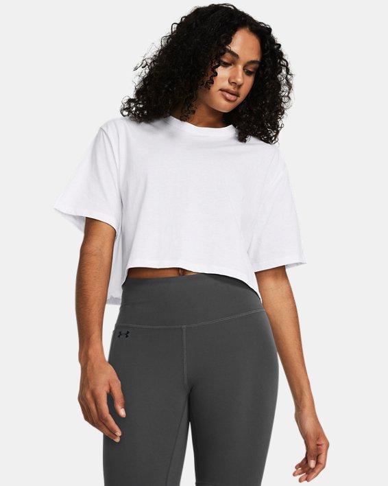 Women's UA Campus Boxy Crop Short Sleeve Product Image