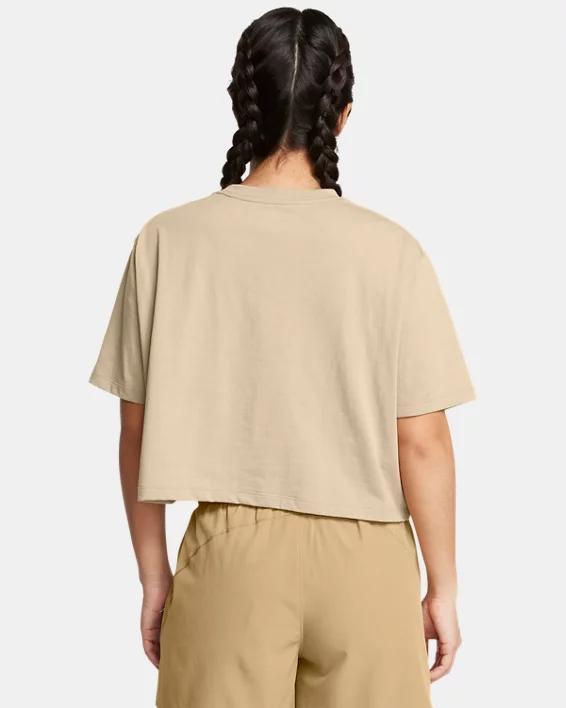 Women's UA Boxy Crop Simple Short Sleeve Product Image