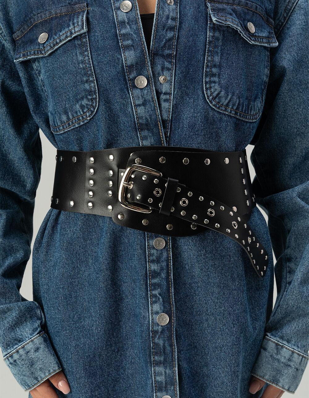 Studded Waist Womens Belt  Product Image