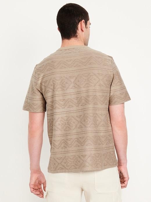 Textured-Bouclé T-Shirt Product Image