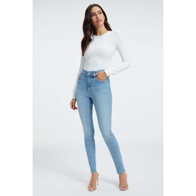 Good American Always Fit Good Legs Skinny Jeans Product Image