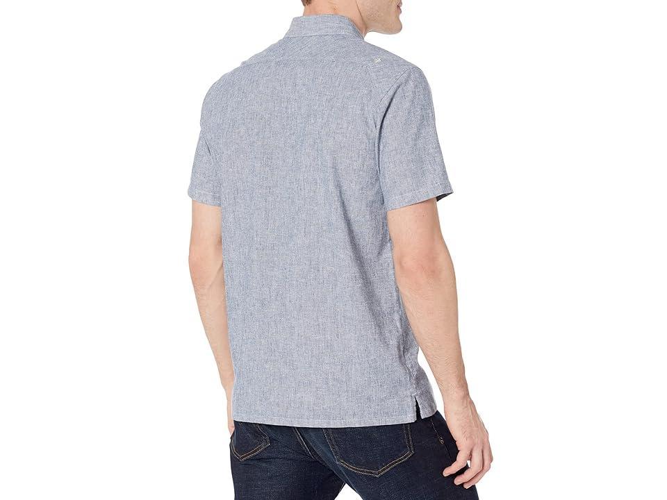 Royal Robbins Hempline Short Sleeve Shirt (Sea) Men's Clothing Product Image