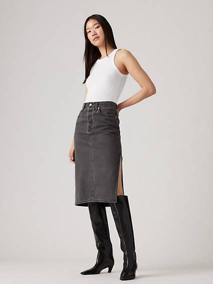 Side Slit Skirt Product Image