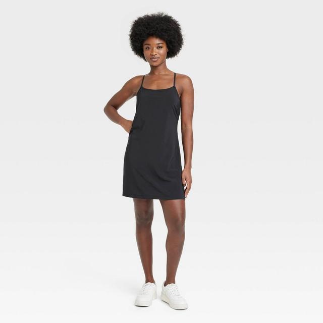 Womens Flex Strappy Active Dress - All In Motion Black L Product Image