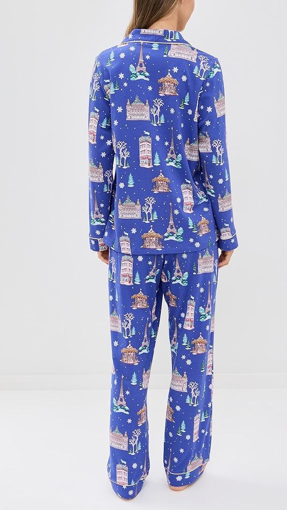 BedHead PJs Cotton Knit Long Sleeve Long PJ Set | Shopbop Product Image