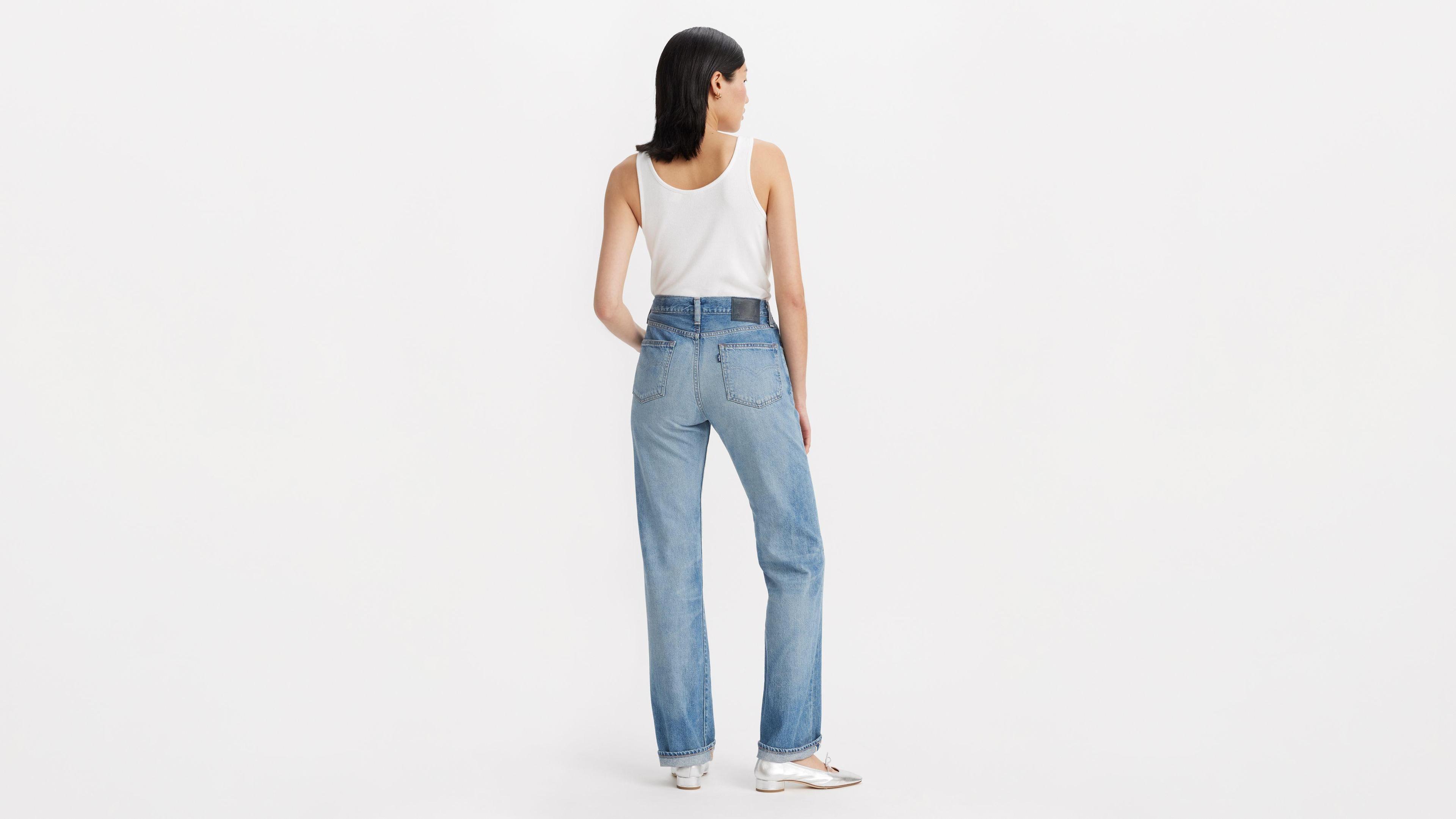 Japanese Selvedge Plank Straight Women's Jeans Product Image