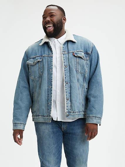 Levi's III Sherpa Trucker Jacket (Big) - Men's Product Image