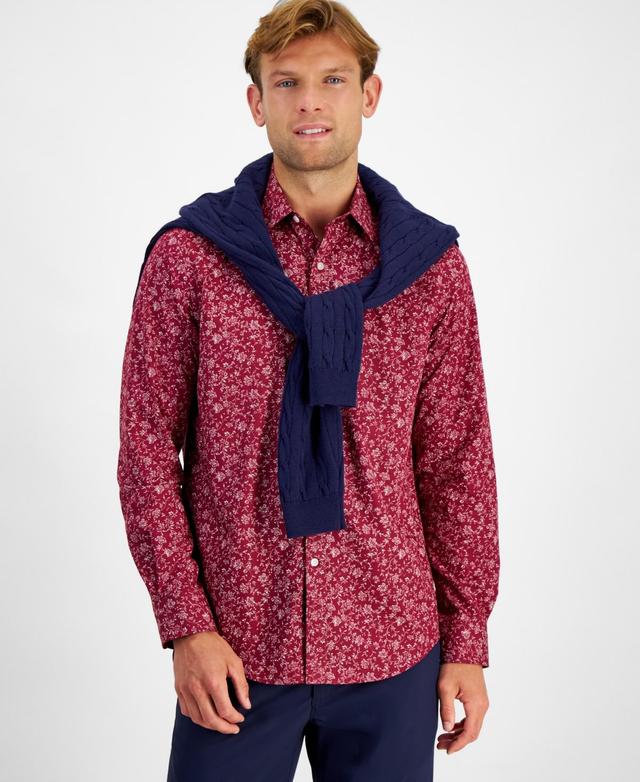 Club Room Mens Stanley Woven Floral Shirt, Created for Macys Product Image