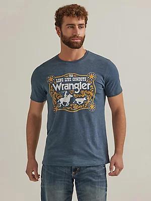 Men's Wrangler Buckle Graphic T-Shirt | Men's SHIRTS | Wrangler® Product Image