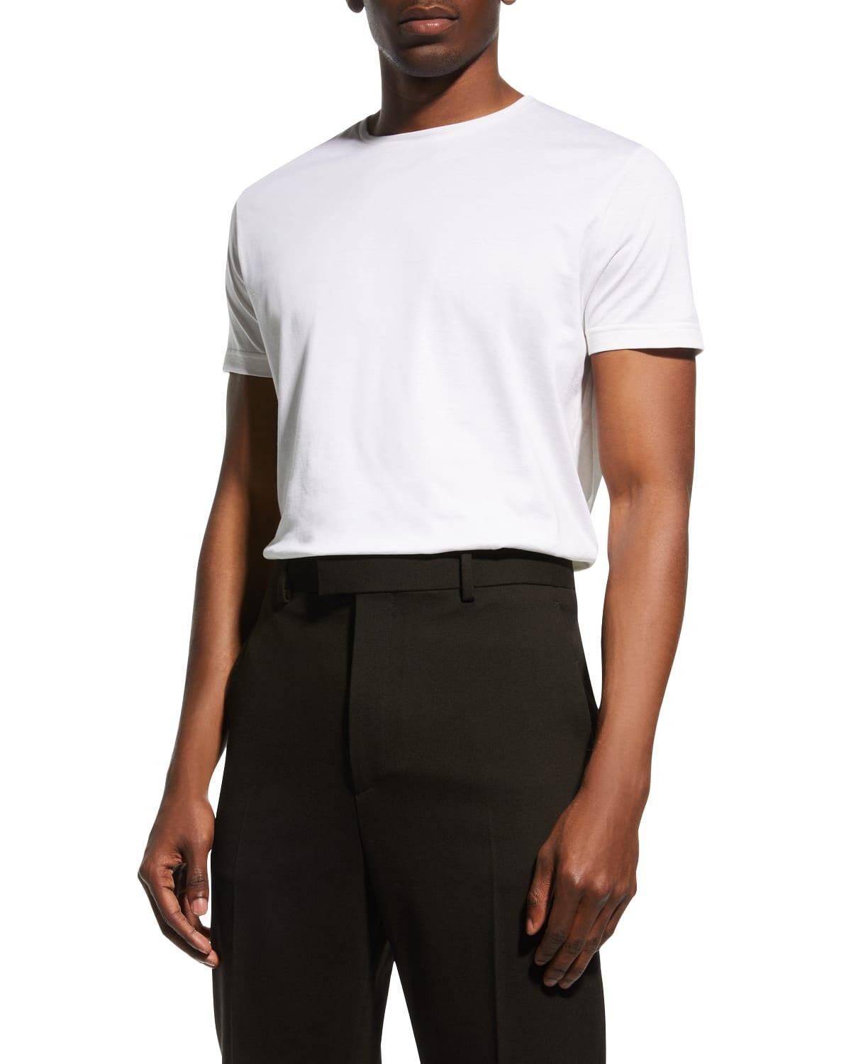 Mens Silk-Blend Tee Product Image