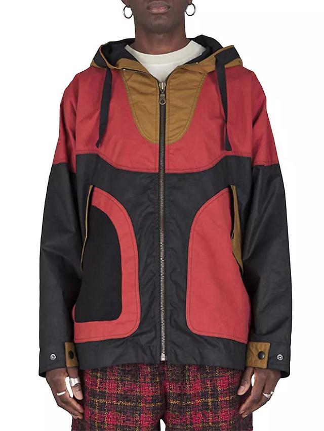 5-Pocket Colorblocked Parka Product Image