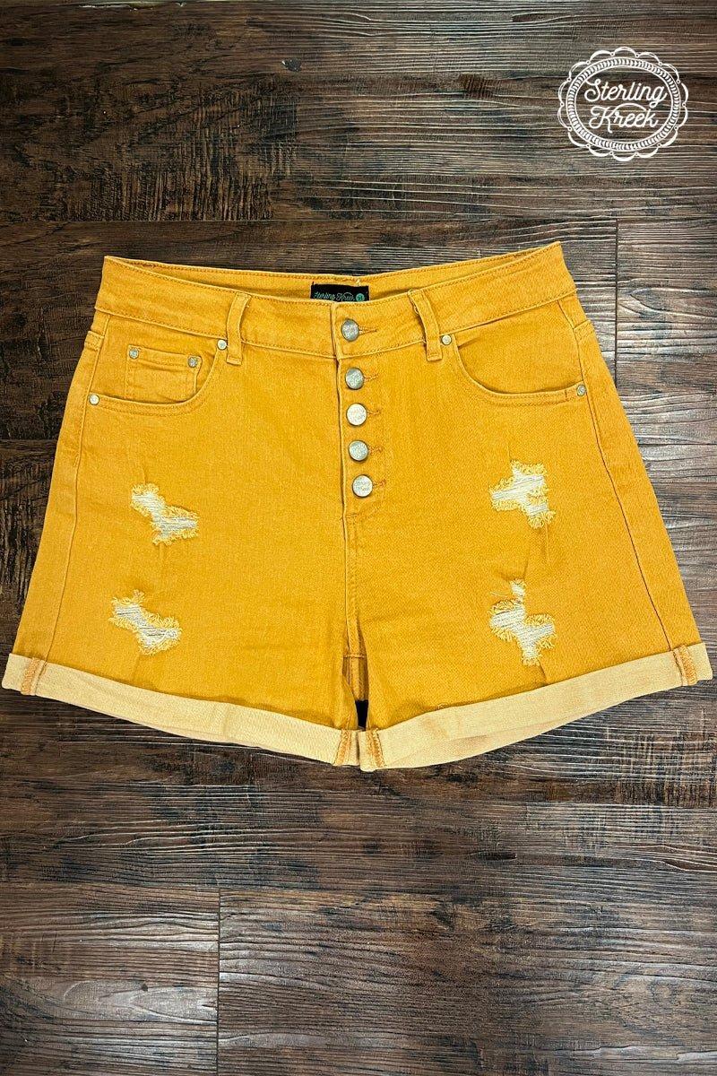 Mustard Tennesse Walking Shorts* Product Image