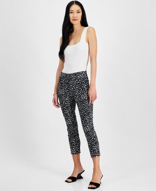 Women's Printed Capri Pants, Created for Macy's Product Image