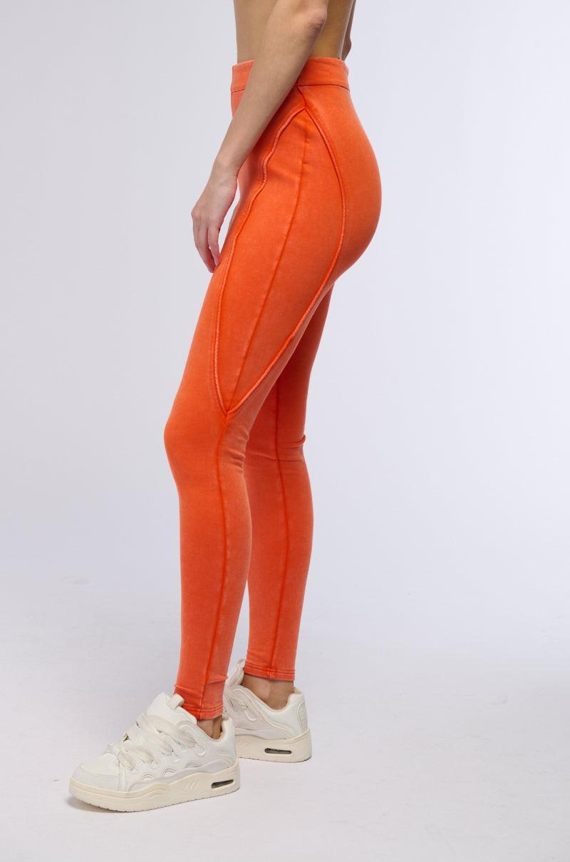 WE BELONG TOGETHER LEGGING IN ORANGE Product Image