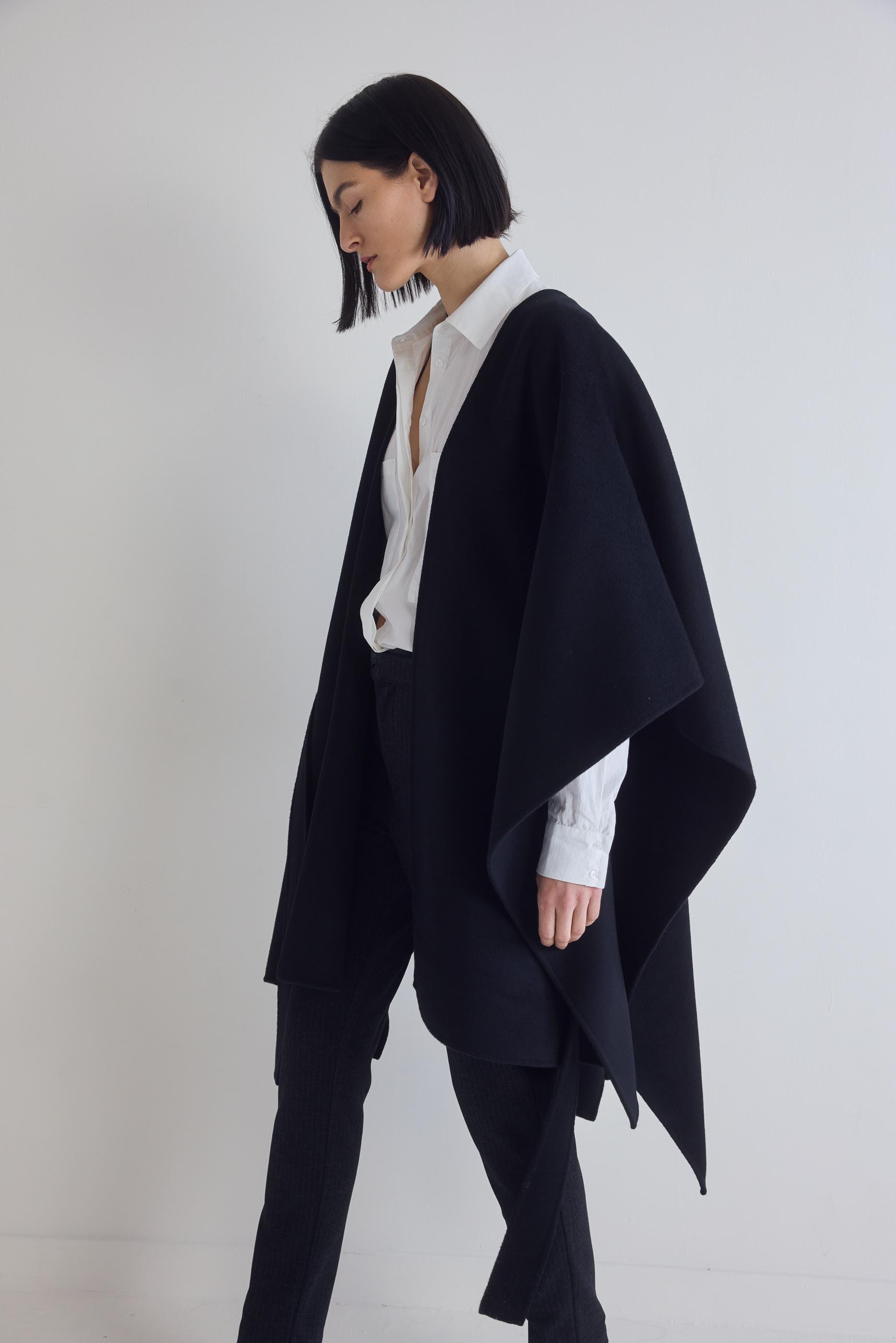 The Belted Poncho Product Image