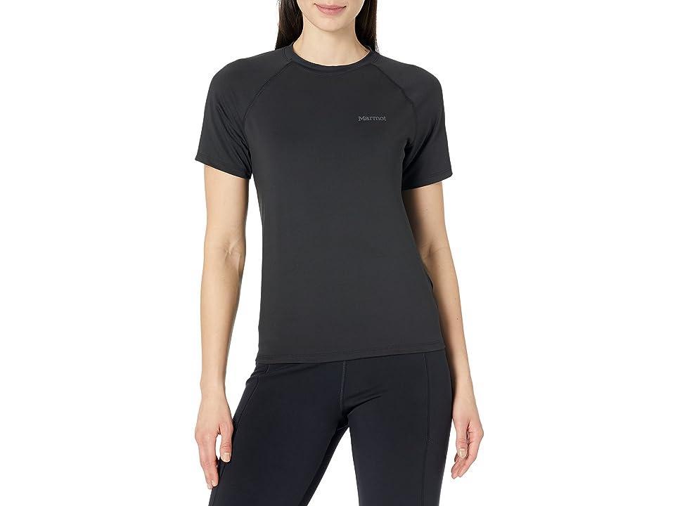 Marmot Windridge Short Sleeve (Black) Women's Clothing Product Image