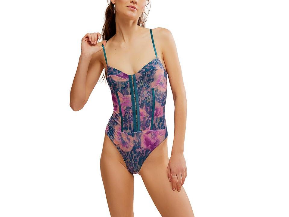 Free People Printed Night Rhythm Bodysuit Product Image