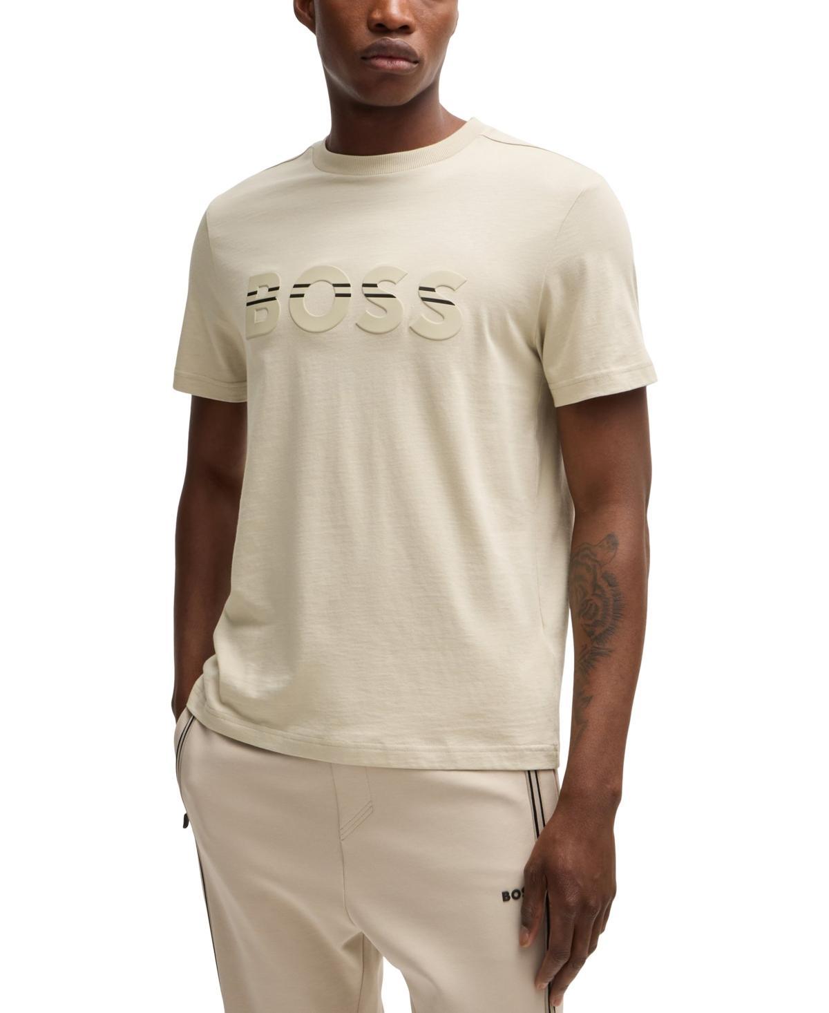 Boss by Hugo Boss Mens Logo Regular-Fit T-Shirt Product Image