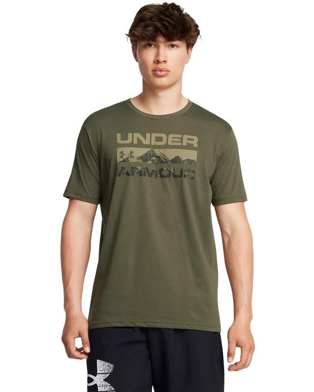 Men's UA Stacked Logo Fill T-Shirt Product Image