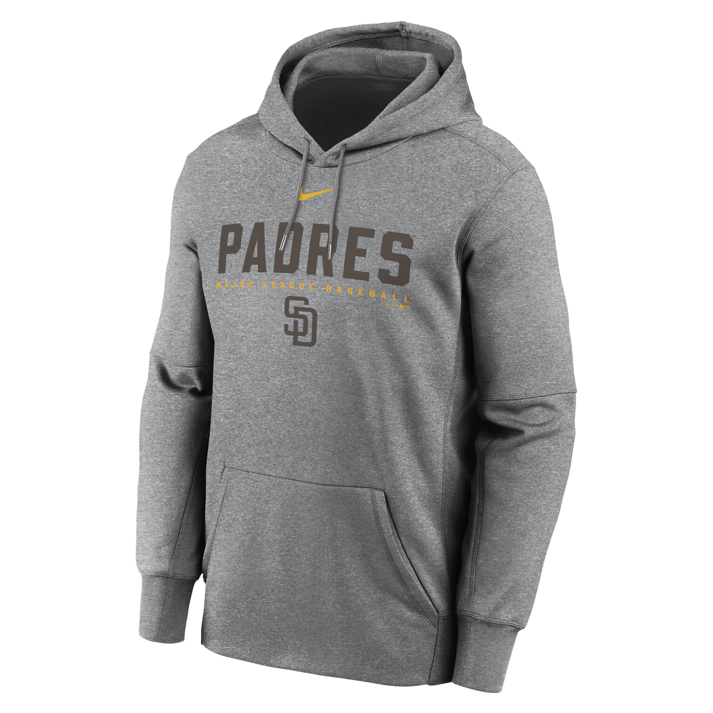 Men's San Diego Padres Menâs Nike Therma MLB Pullover Hoodie Product Image