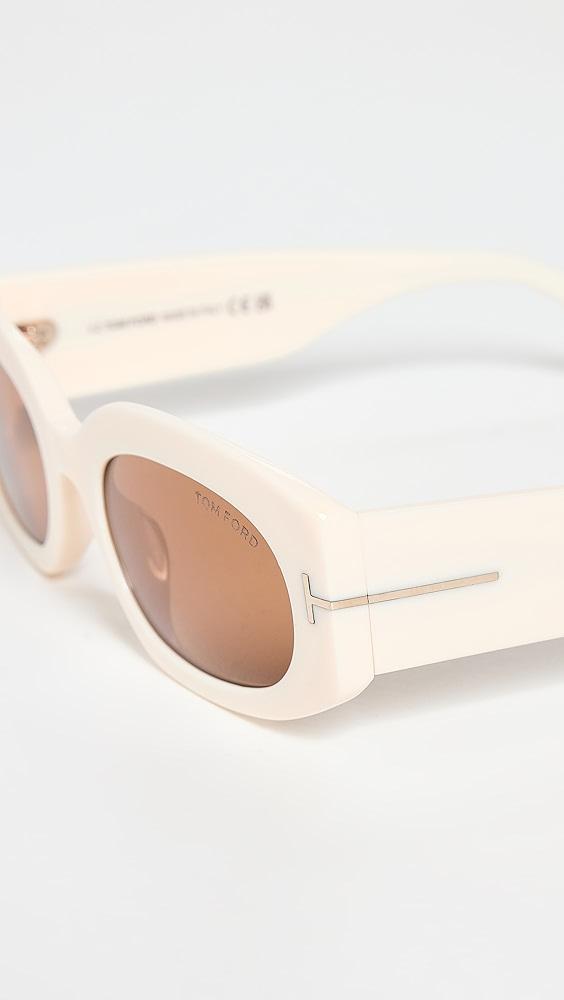 Tom Ford Cielle Sunglasses | Shopbop Product Image