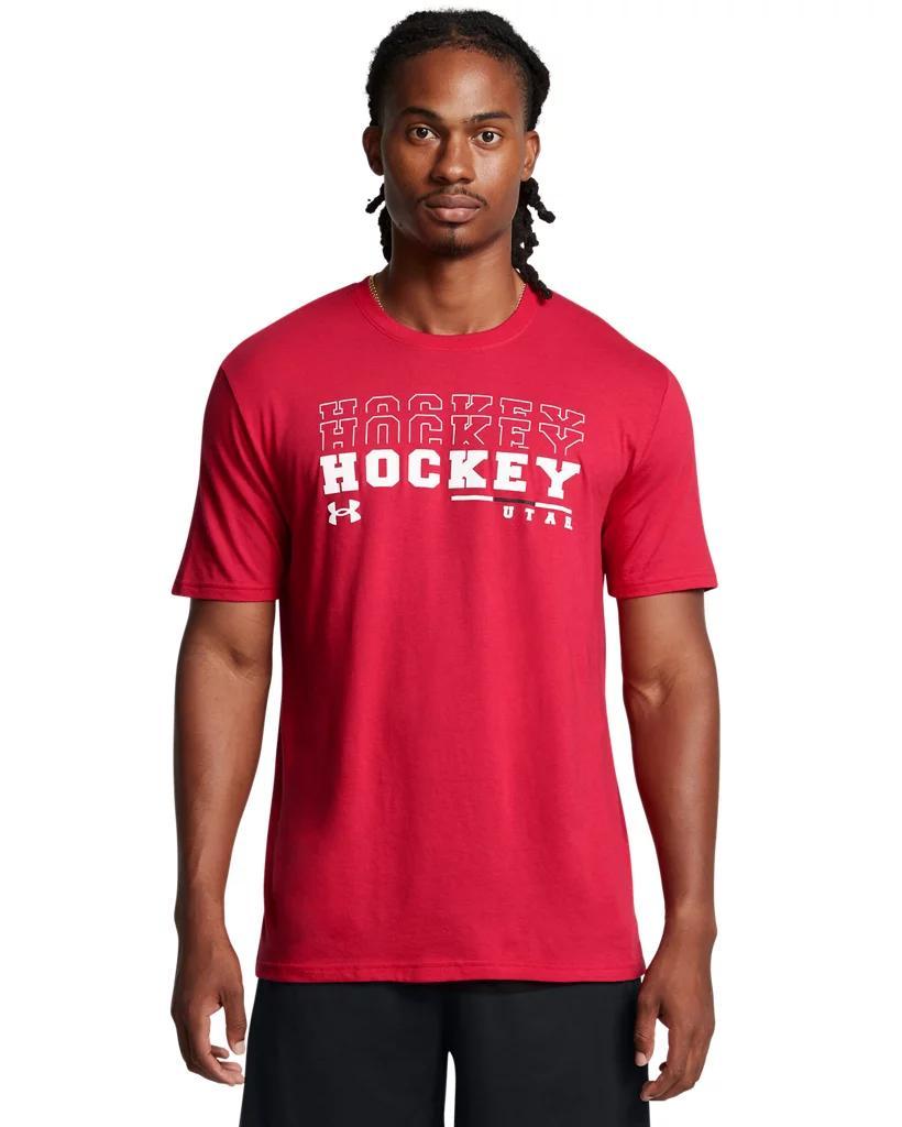 Men's UA Performance Cotton Collegiate T-Shirt Product Image