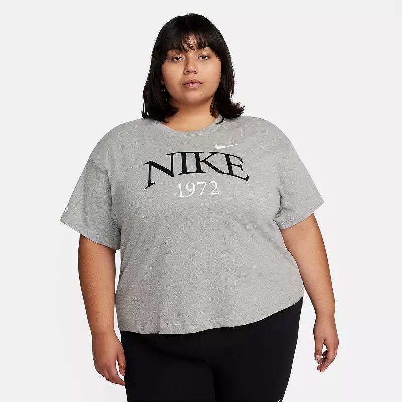 Plus Size Nike Sportswear Classics Boxy Graphic Tee, Womens Product Image