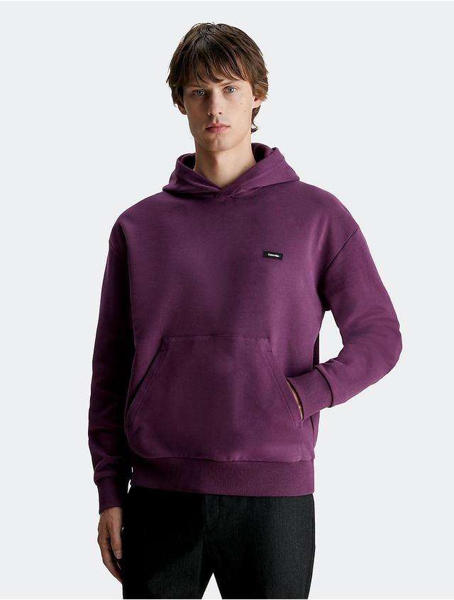 Calvin Klein Mens Cotton Comfort Hoodie - Purple - S Product Image