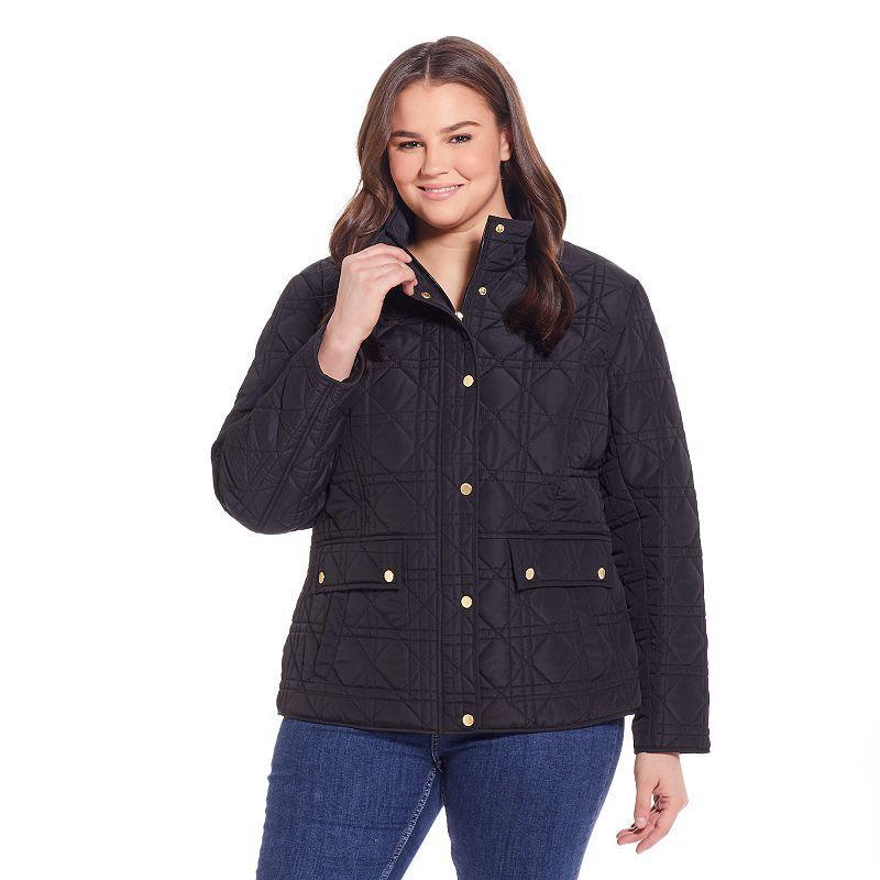 Womens Weathercast Modern Quilted Barn Jacket Product Image