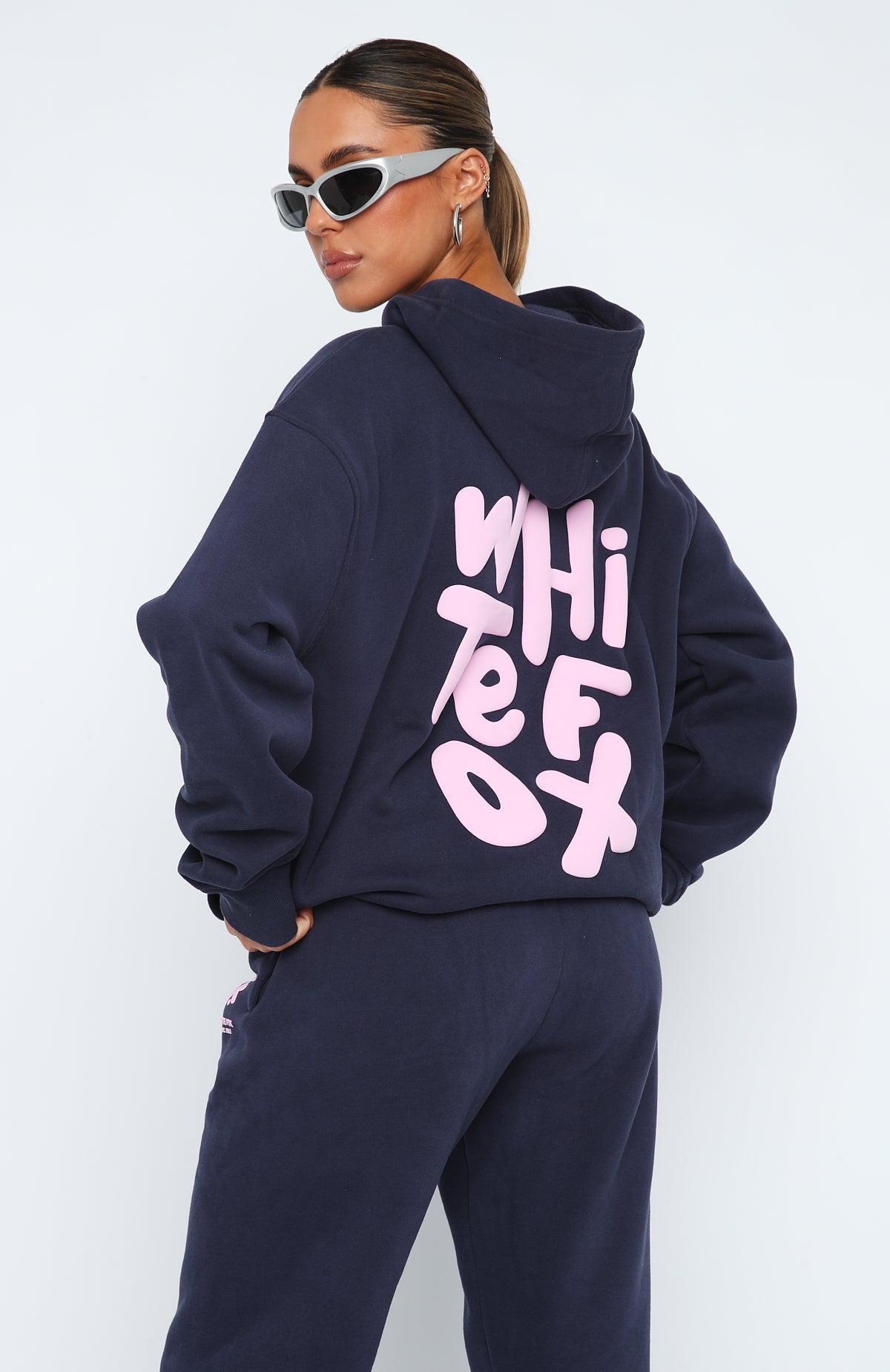 The New Standard Oversized Hoodie Navy Product Image