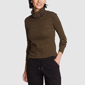 Women's Stine's Long-Sleeve Turtleneck - Stripe Product Image