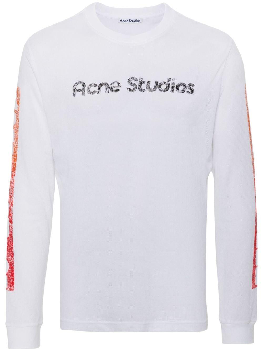 T-shirt Mit Logo-print In White Product Image