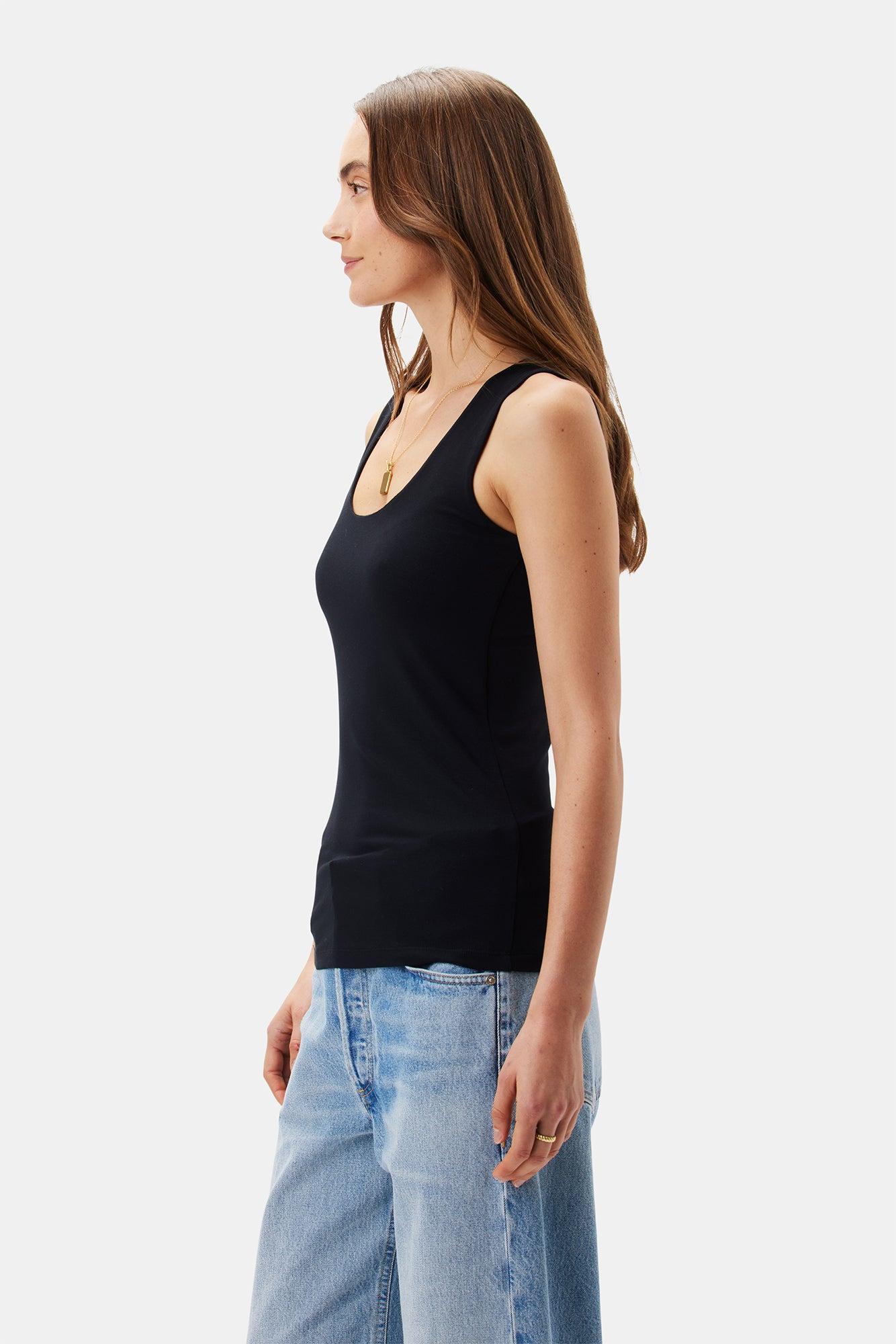 New Iris Modal Tank - Black Product Image