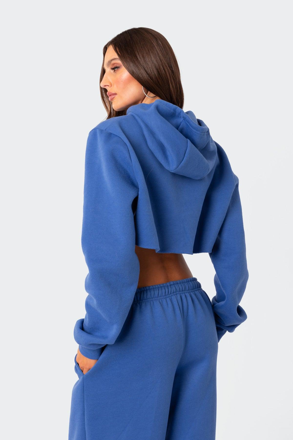 Brenna Cropped Hoodie Product Image