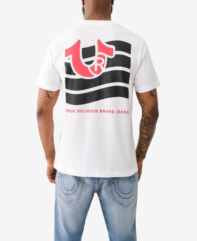 True Religion Mens Short Sleeve High Density Flag Tee Product Image