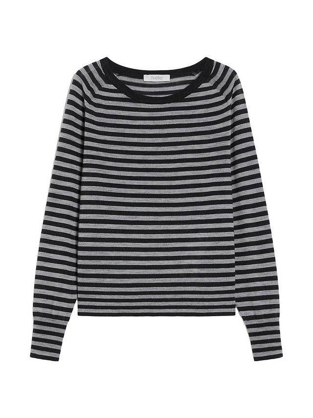 Womens Quarry Striped Wool Sweater Product Image