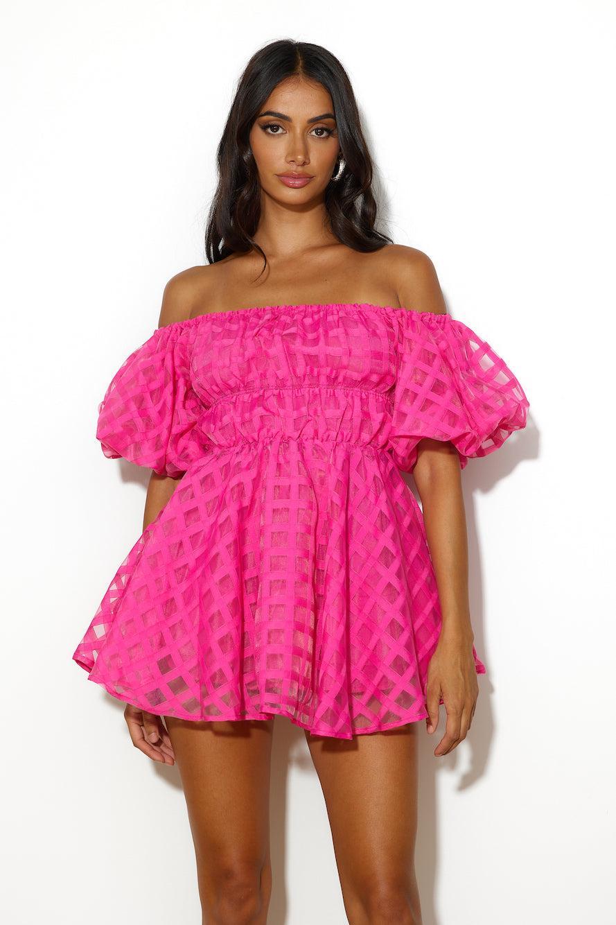 Lovers Of Fun Mini Dress Pink Product Image