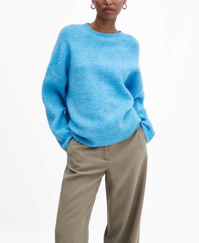 Mango Womens Oversized Dropped Shoulders Jumper Product Image