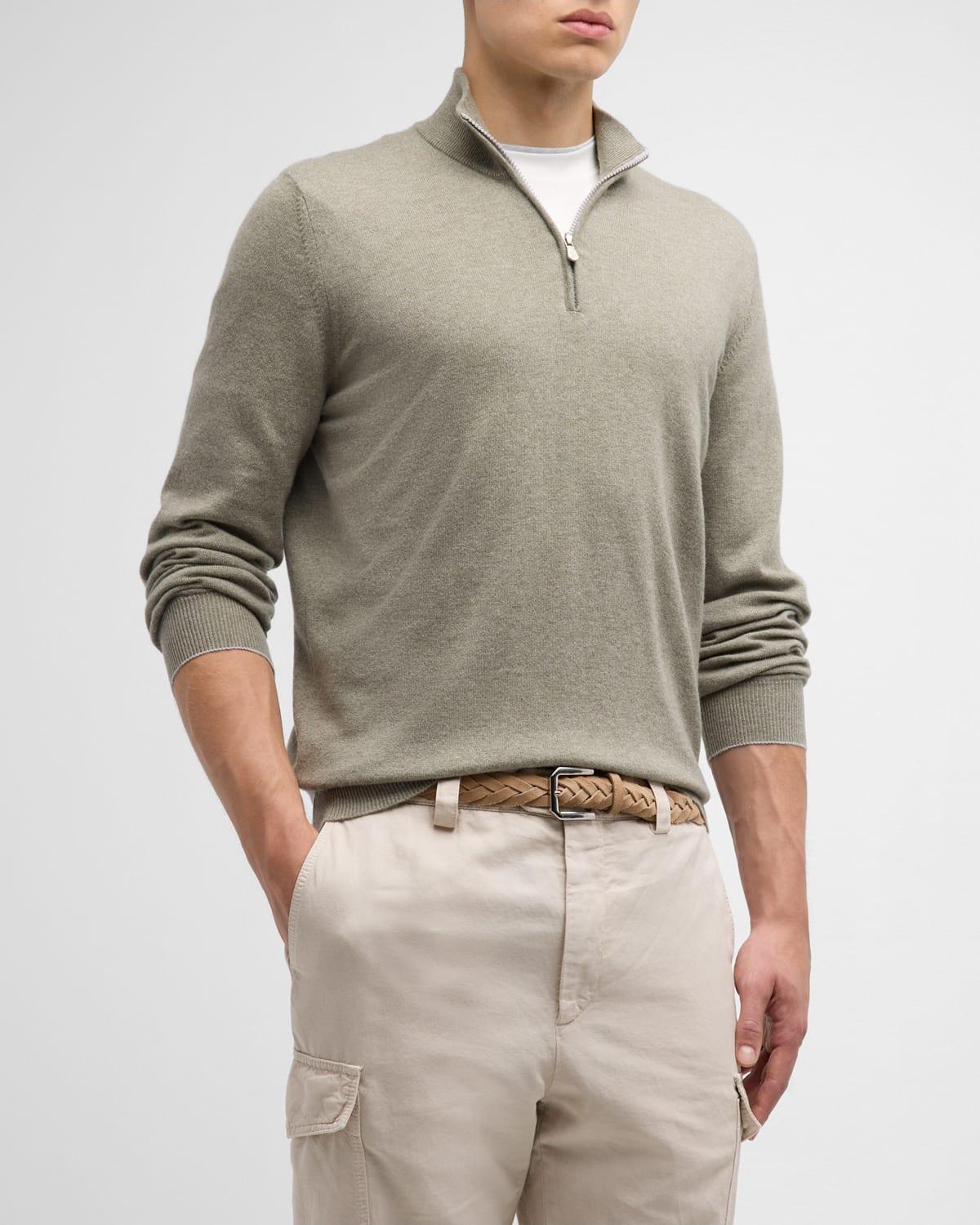 Mens Cashmere Turtleneck Sweater Product Image