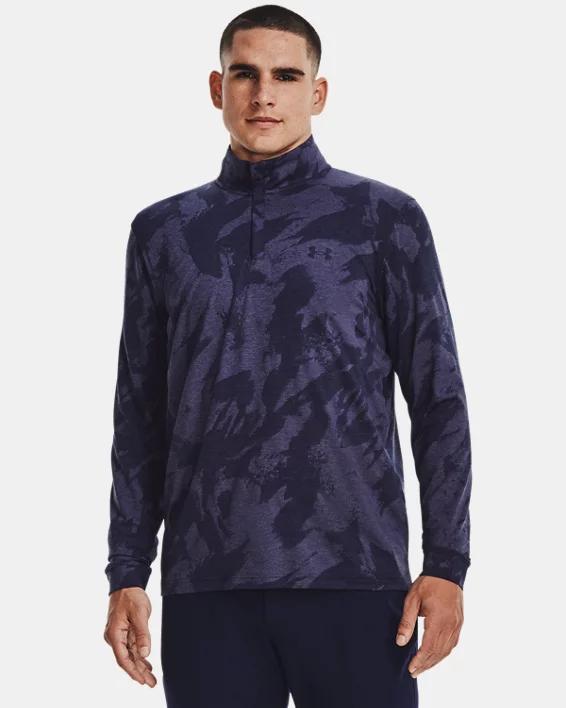 Men's UA Playoff Jacquard ¼ Zip Product Image