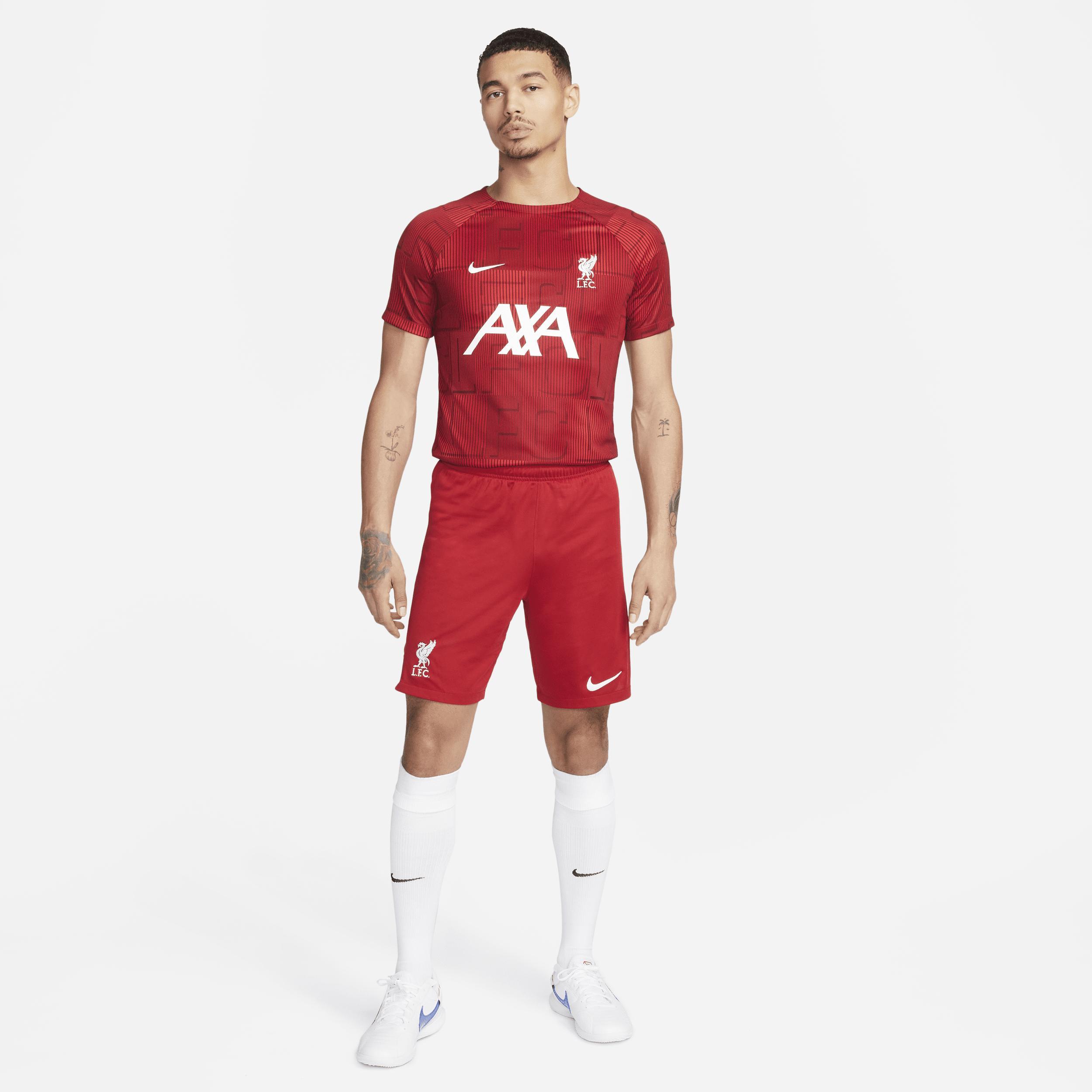 Mens Nike Red Liverpool 2023 Academy Pro Pre-Match Top - Red Product Image