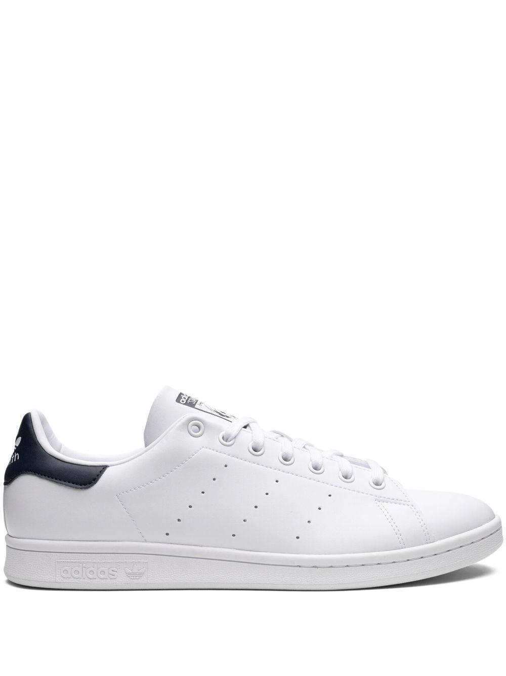 ADIDAS ORIGINALS Stan Smith Faux Leather Sneakers In White Product Image