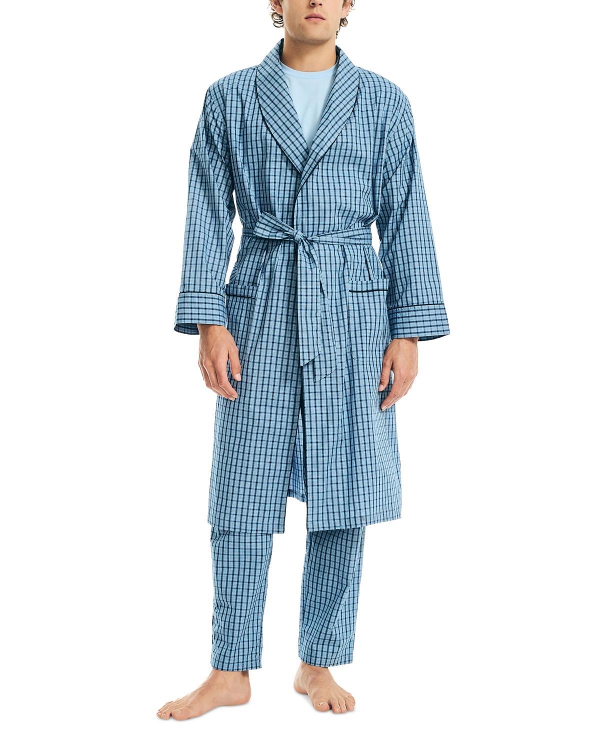 Nautica Mens Woven Plaid Robe Product Image