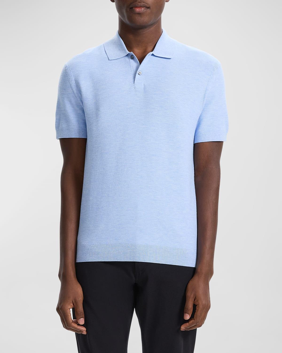 Theory Goris Lightweight Knit Polo Shirt Product Image