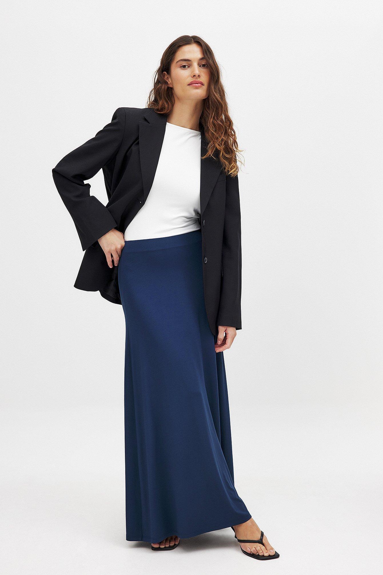 Soft Line Flowy Maxi Skirt Product Image