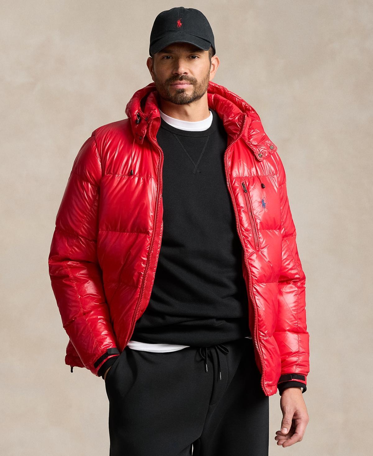 Polo Ralph Lauren Mens Big & Tall Water-Repellent Down Jacket Product Image